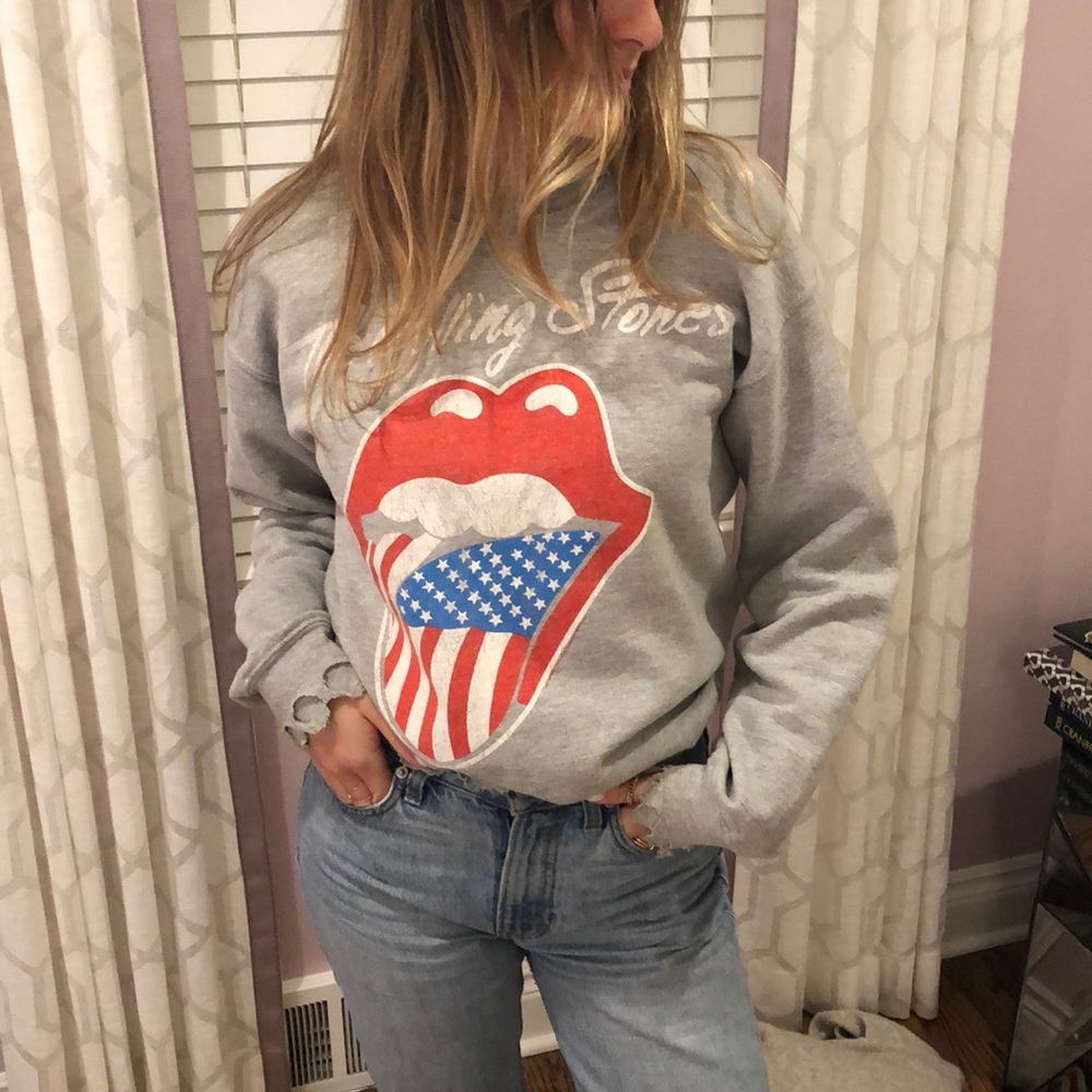 Vintage Rolling Stones crew neck